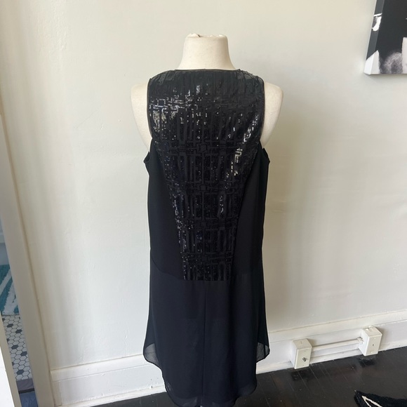 NWOT BCBG Black Sequin Mini Dress - Picture 9 of 9